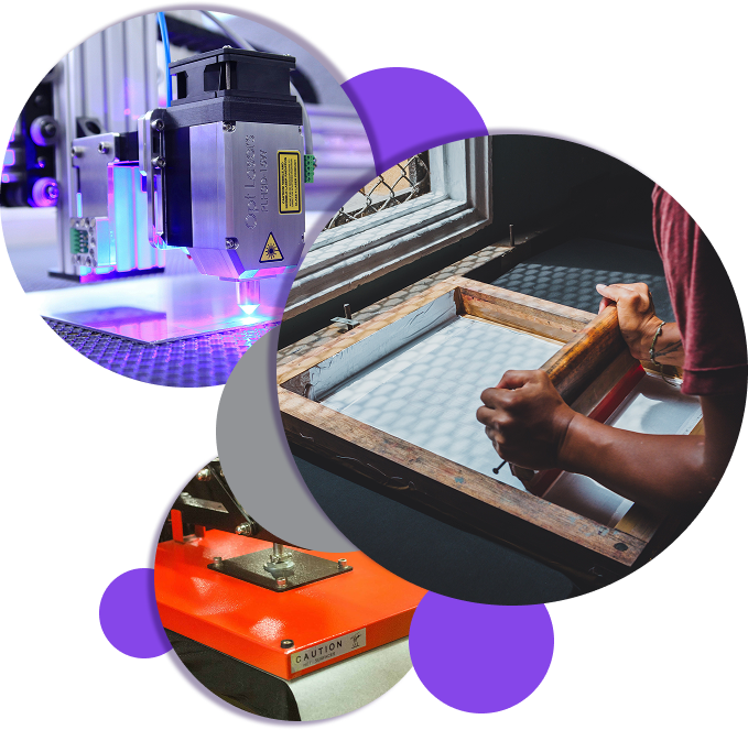 imagenes de referencia de tecnicas utilizadas en la elaboración de los productos